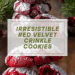 Red Velvet Crinkle Cookies Recipe