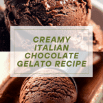 Authentic Italian Chocolate Gelato Recipe