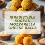 Korean Mozzarella Cheese Balls Recipe