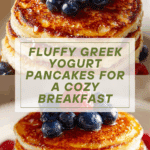 Fluffiest Greek Yogurt Pancakes Recipe