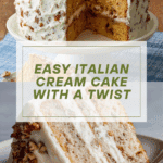 Easy Italian Cream Cake Recipe