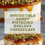 Honey Pistachio Baklava Cheesecake Recipe