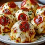 Cheesy Pepperoni Pizza Bombs Recipe