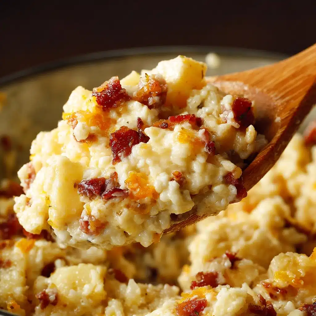 Loaded Cauliflower Rice {Super Cheesy!} Recipe - Recipe Image