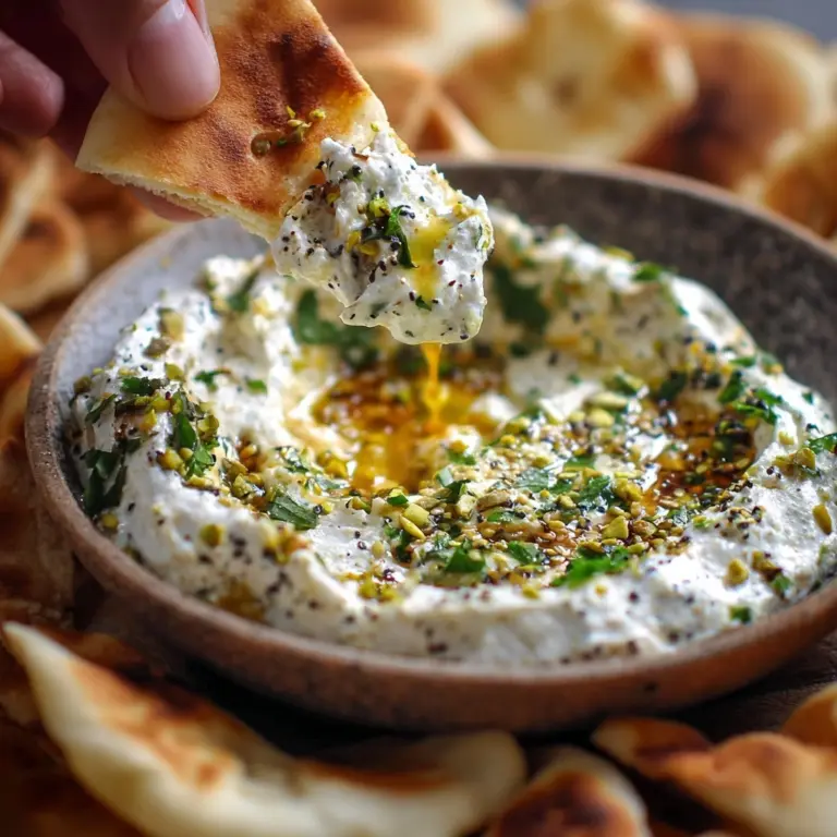 Whipped Feta with Honey Dip Recipe