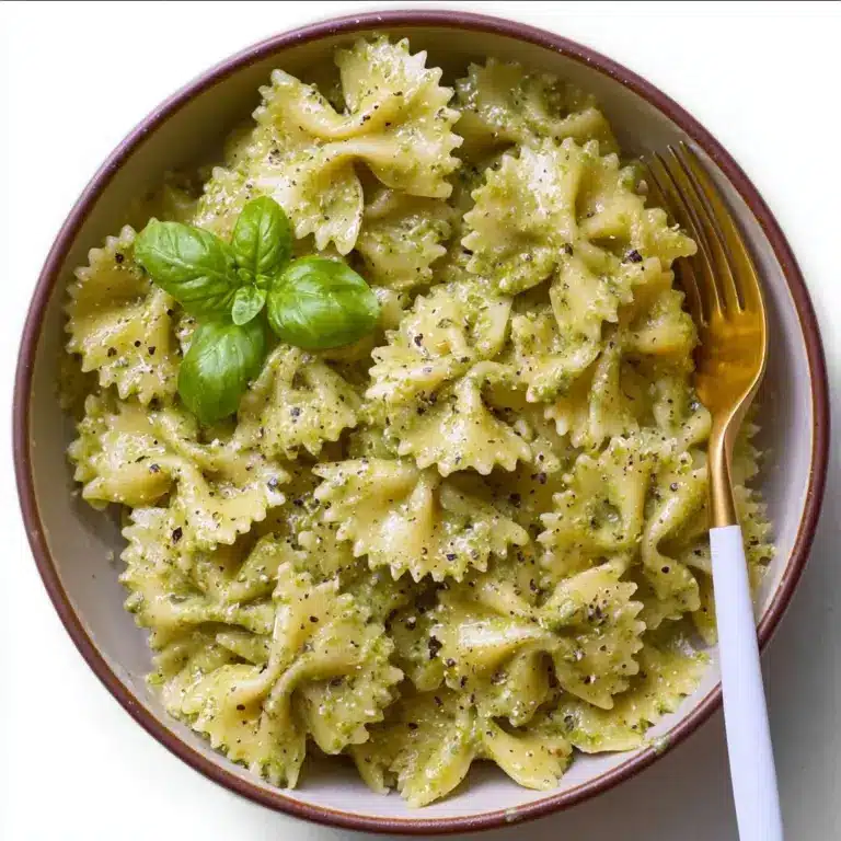 Pesto Cream Sauce Recipe