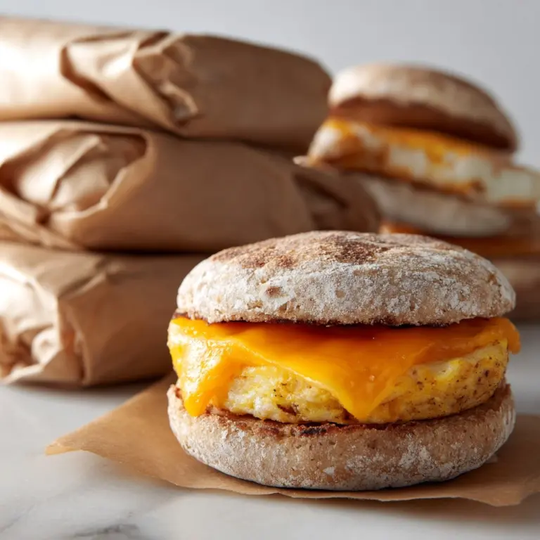 Freezer Breakfast Sandwiches Recipe