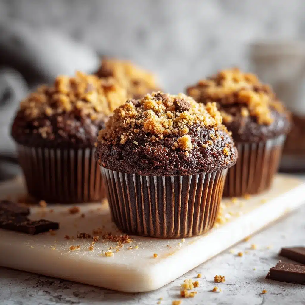 s Chocolate Coffee Toffee Crunch Muffins Recipe