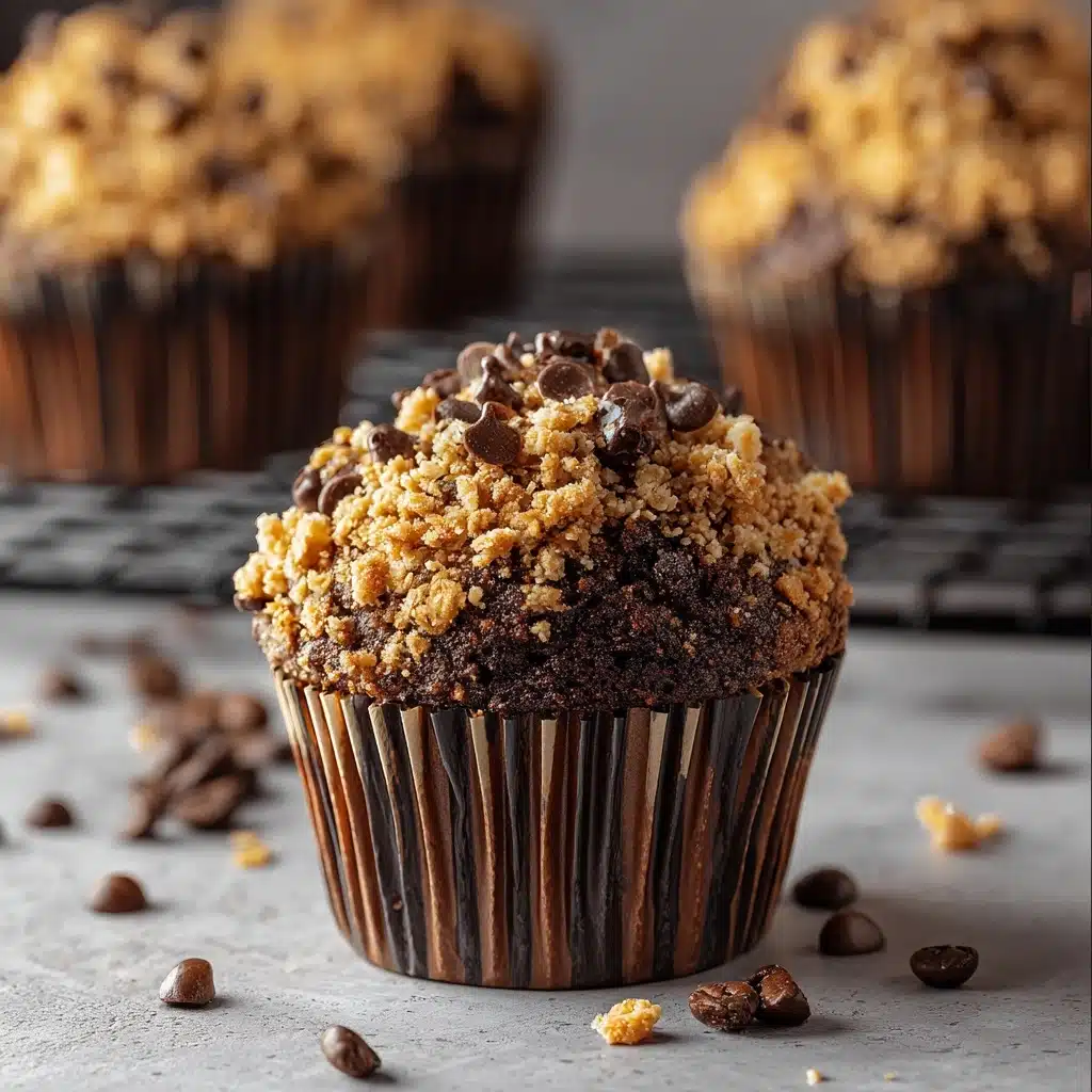 s Chocolate Coffee Toffee Crunch Muffins Recipe - Recipe Image