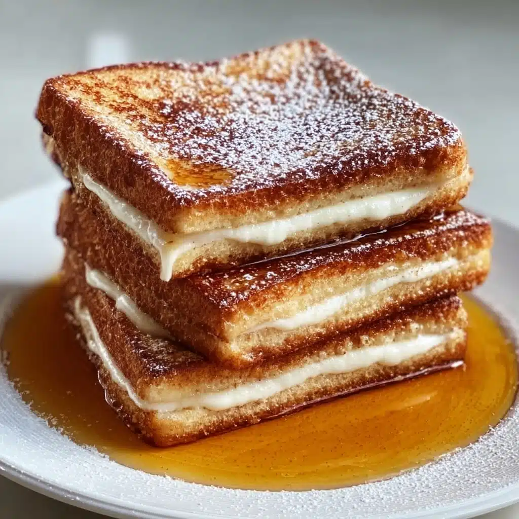 Churro Stuffed French Toast with Cinnamon Sugar Recipe - Recipe Image