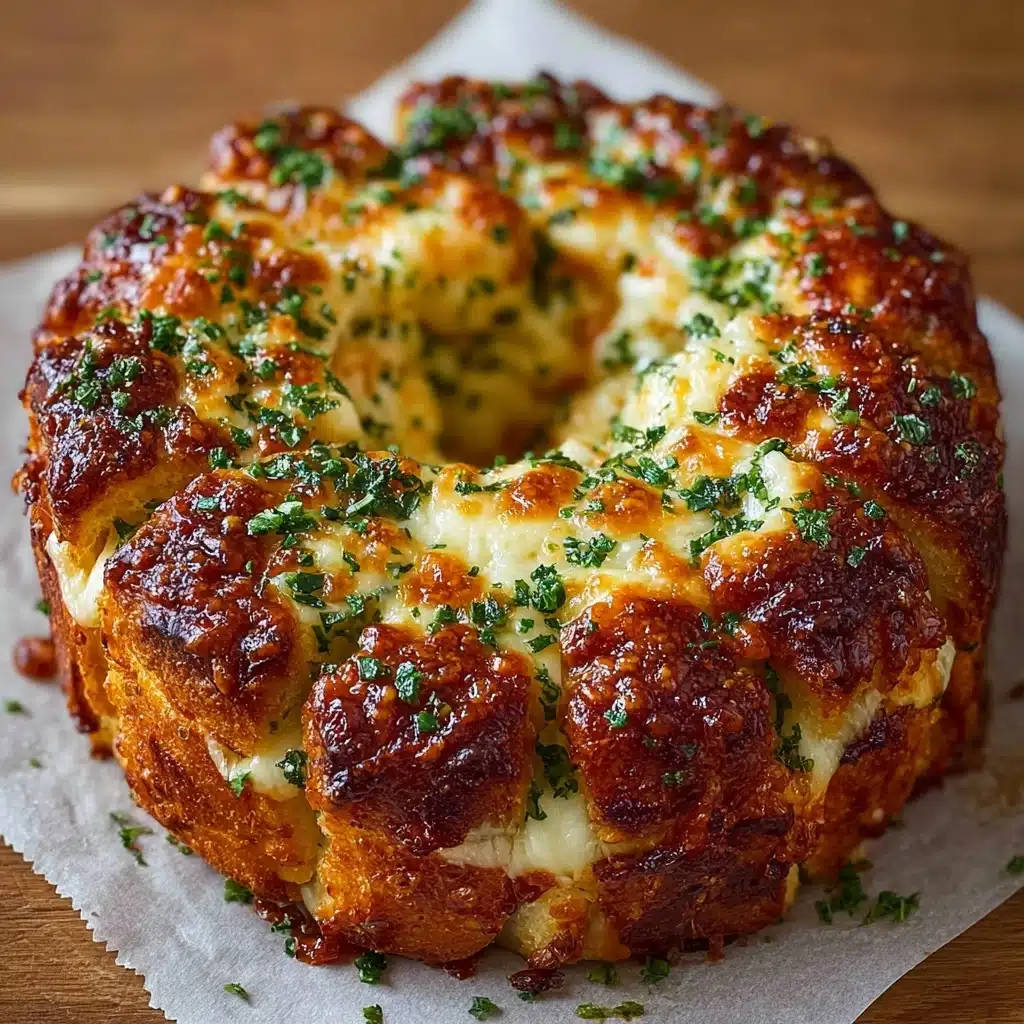 Chicken Alfredo Monkey Bread Recipe - Recipe Image