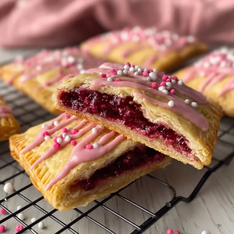 Raspberry Protein Pop Tarts Recipe