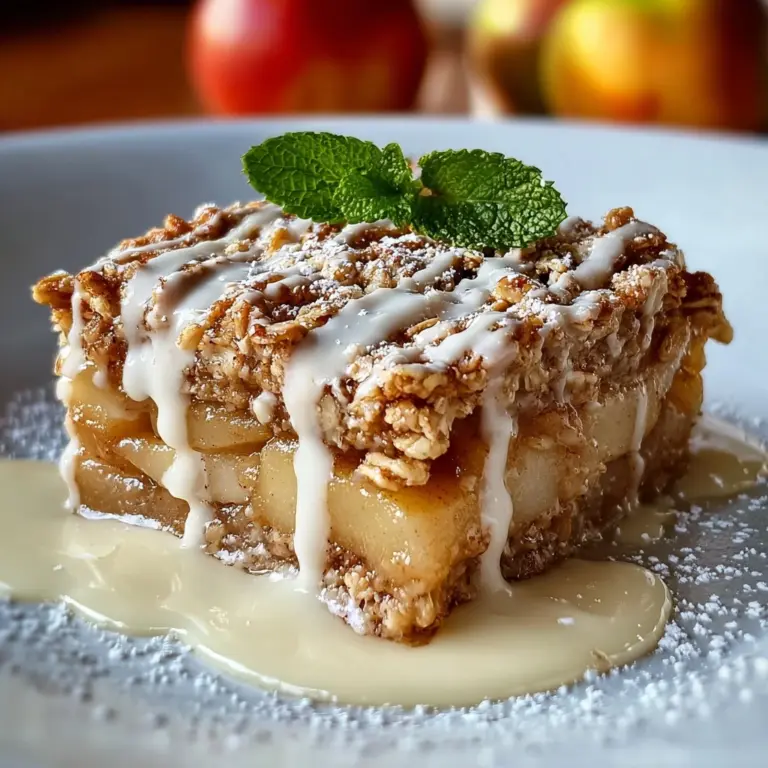 Oatmeal Apple Breakfast Bake Recipe