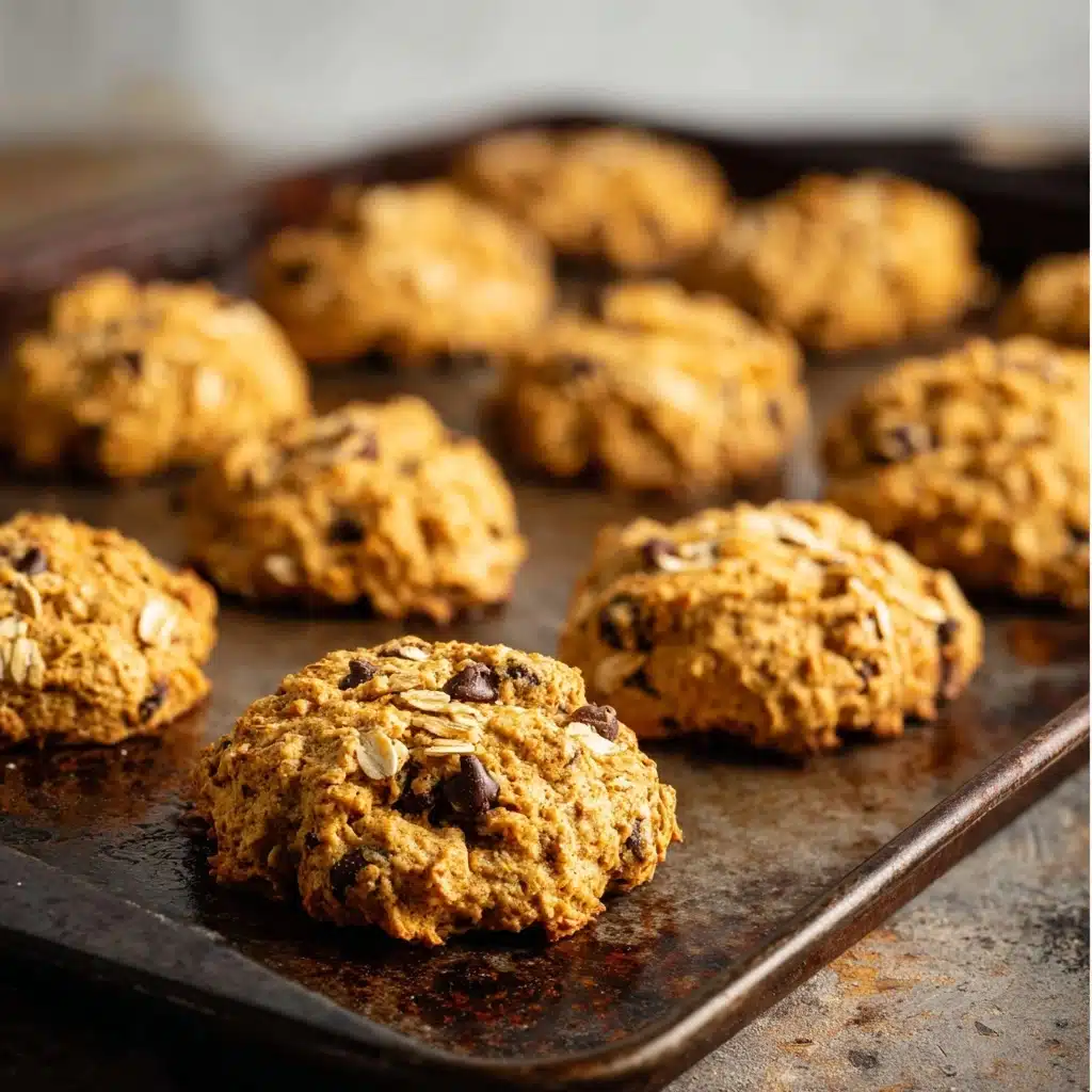 Healthy Pumpkin Oat Cookies Recipe - Recipe Image