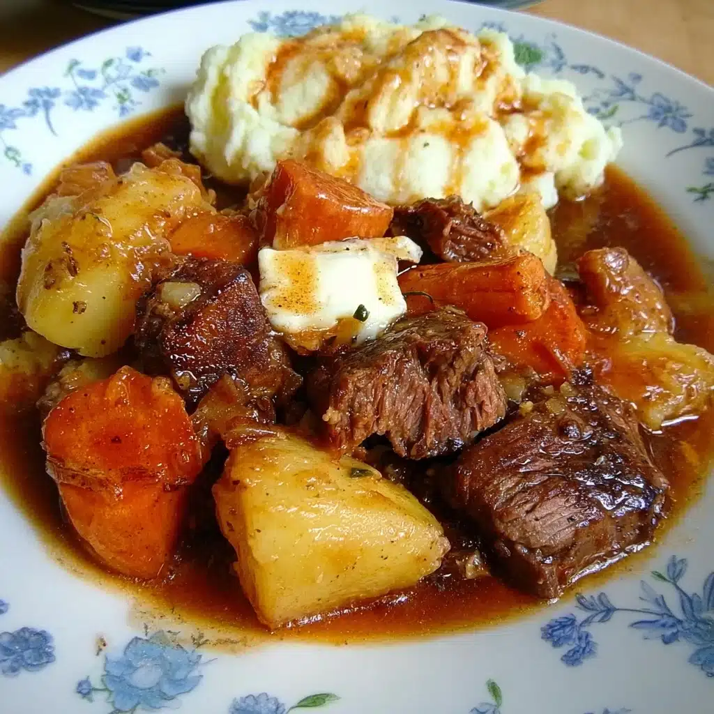 Mother’s Beef Stew with Dumplings Recipe