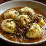 Ground Beef and Dumplings Recipe