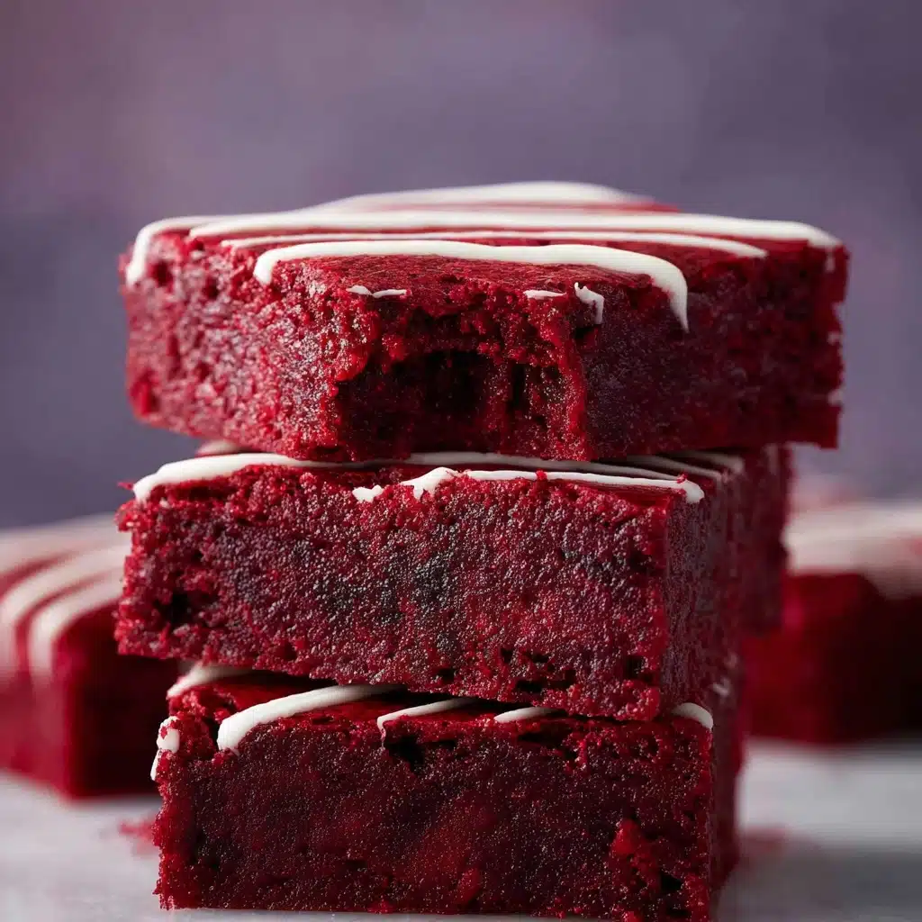 Red Velvet Brownies Recipe - Recipe Image