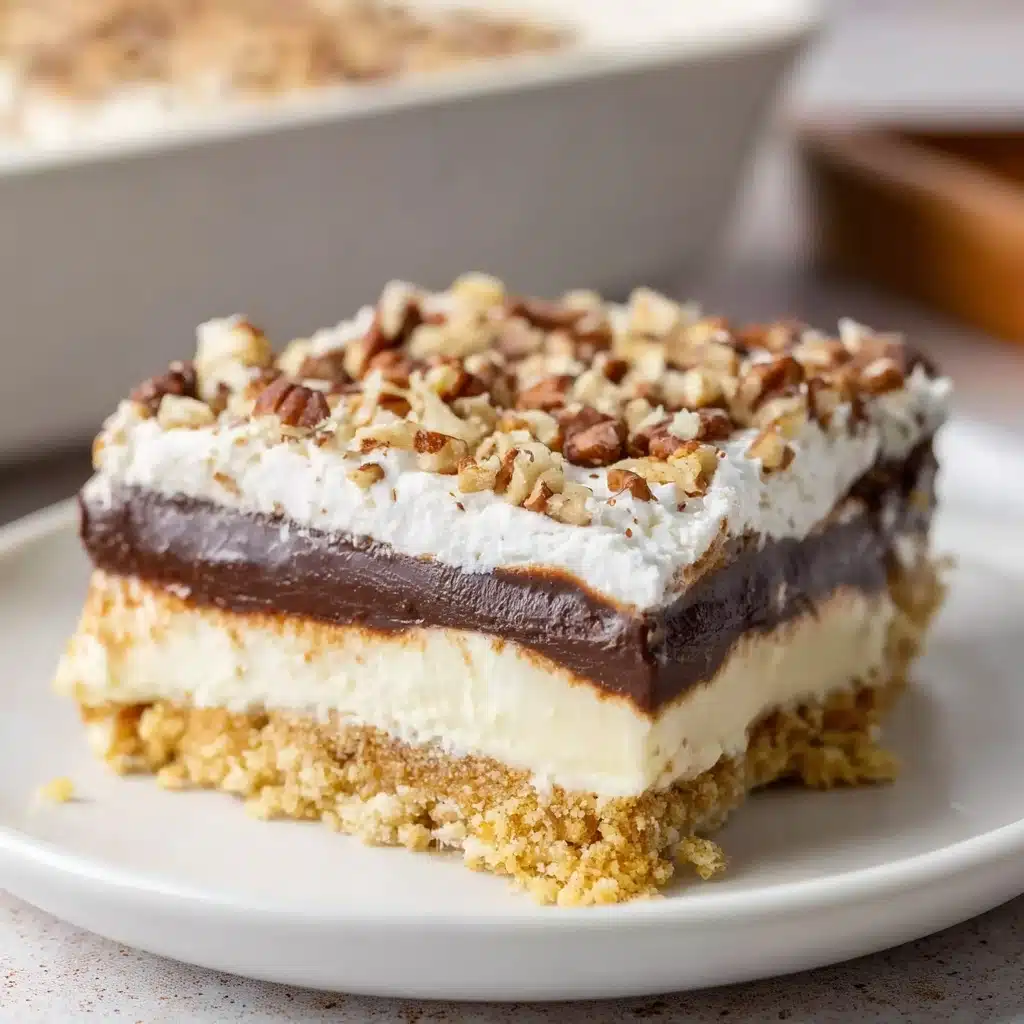 Best Chocolate Delight Recipe (Easy Layered Dessert) Recipe - Recipe Image