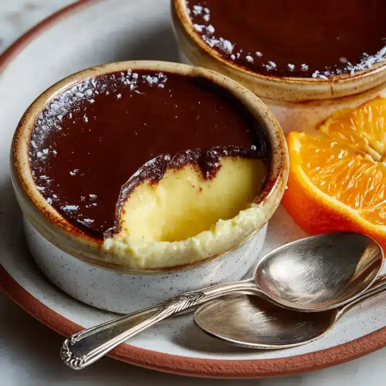 Chocolate Orange Posset Recipe