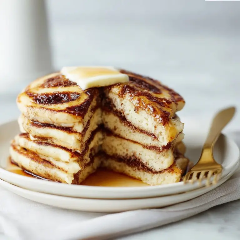 Breakfast Cinnamon Swirl Pancakes Recipe