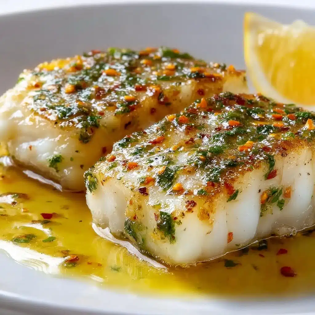 Garlic Butter Baked Cod Recipe - Recipe Image
