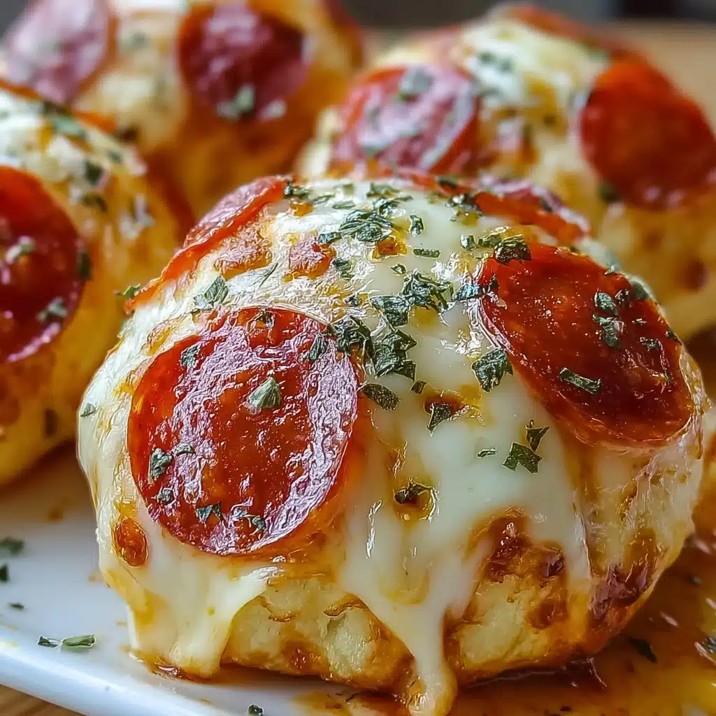 Cheesy Pepperoni Pizza Bombs Recipe - Recipe Image