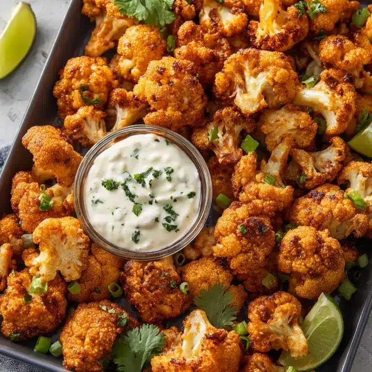 Air Fryer Buffalo Cauliflower Recipe