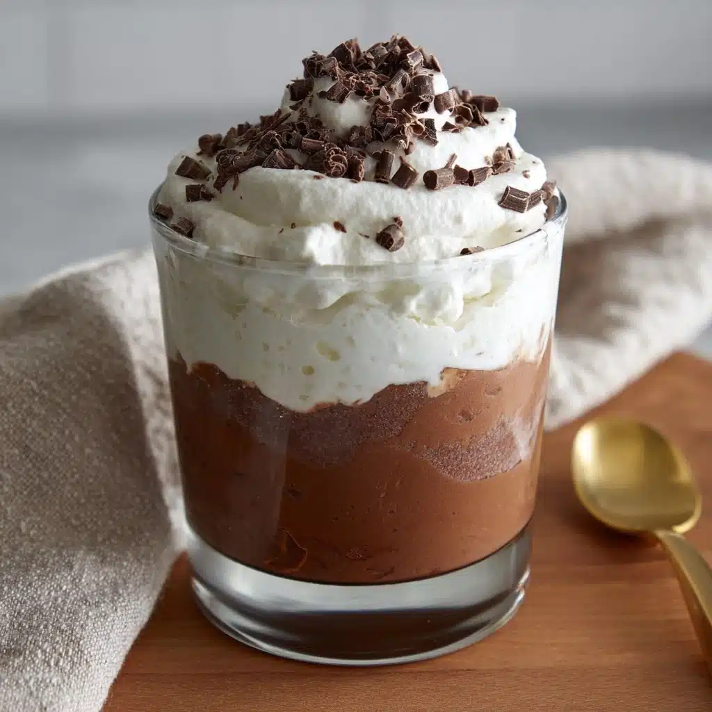Cottage Cheese Chocolate Mousse (High Protein!) Recipe - Recipe Image