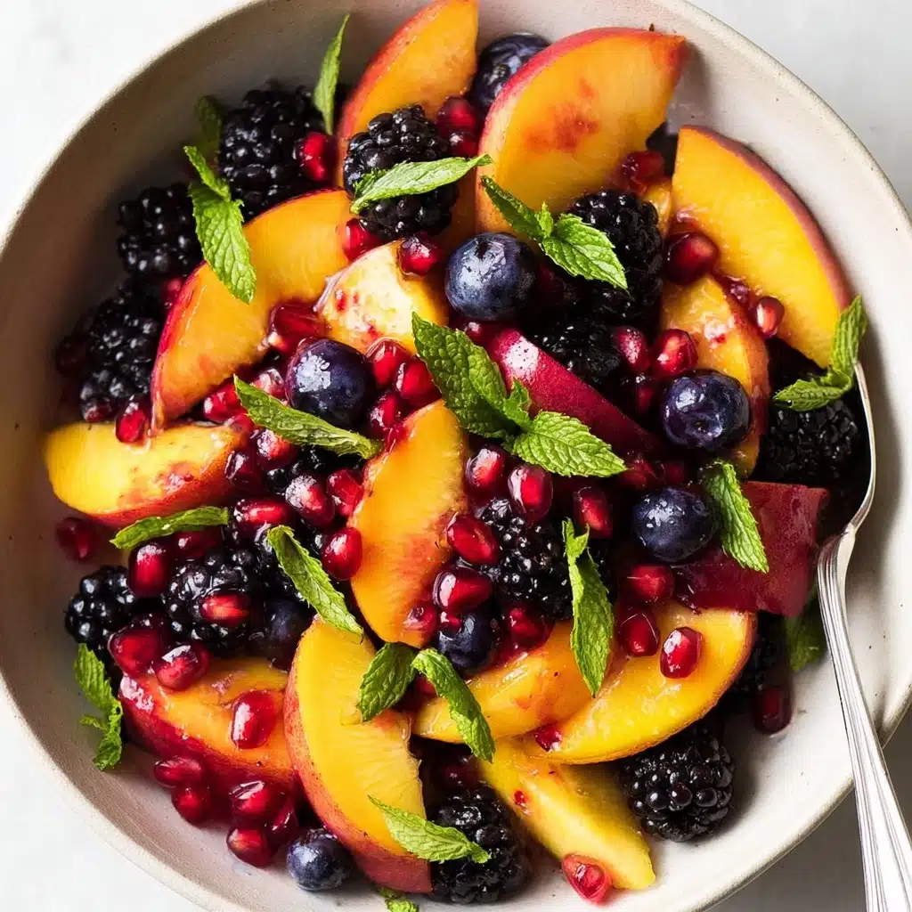 Summer Peach Fruit Salad: Refreshing Recipe for Hot Days Recipe - Recipe Image
