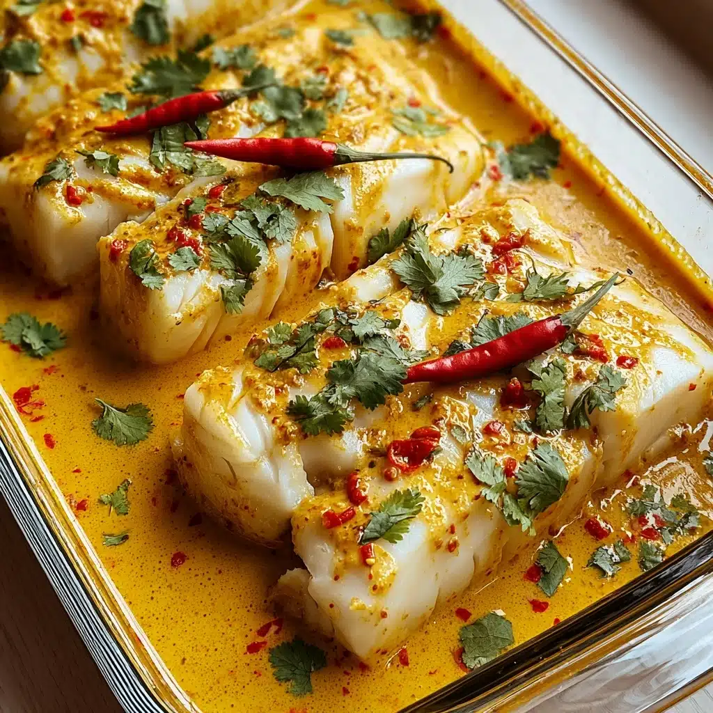 Coconut Curry Baked Cod Recipe - Recipe Image