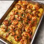 Garlic Parmesan Baked Shrimp Recipe