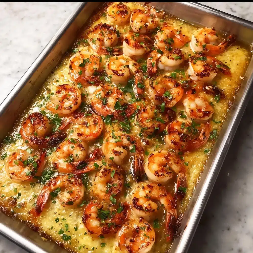 Garlic Parmesan Baked Shrimp Recipe