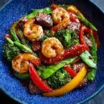 STEAK AND SHRIMP STIR FRY Recipe