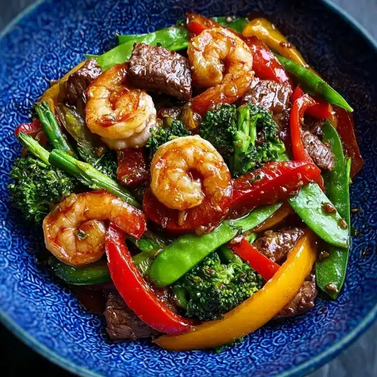 STEAK AND SHRIMP STIR FRY Recipe