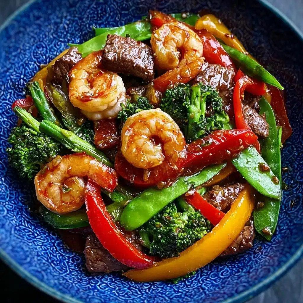 STEAK AND SHRIMP STIR FRY Recipe