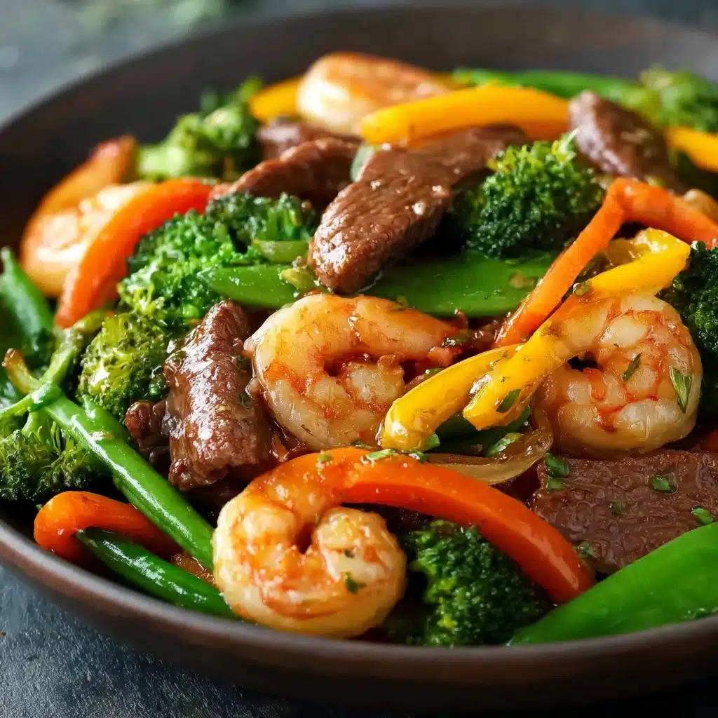 STEAK AND SHRIMP STIR FRY Recipe - Recipe Image