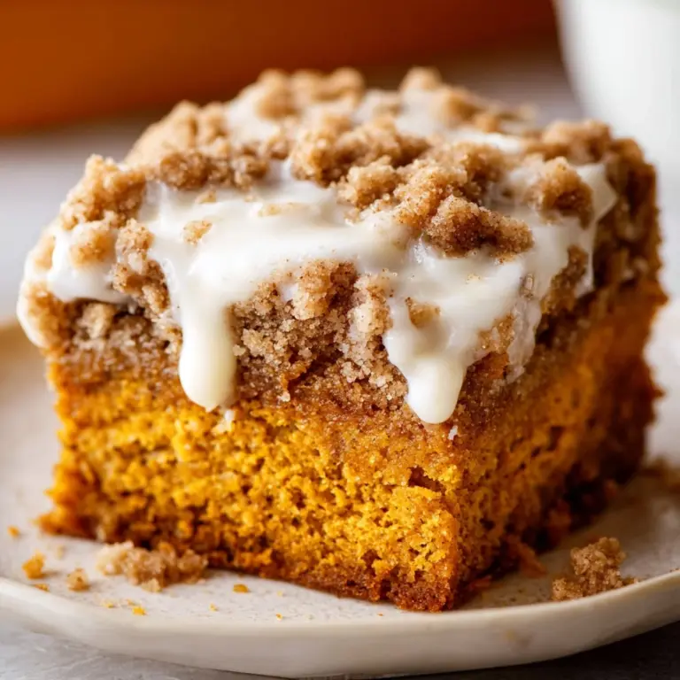 Pumpkin Coffee Cake Recipe