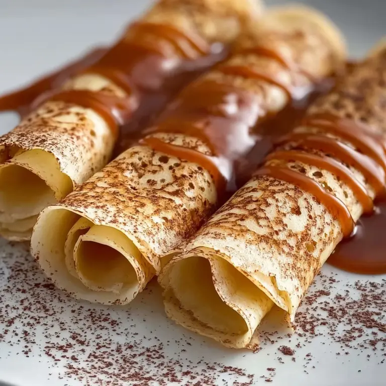 Cinnamon Roll Protein Crepes (No Powder Needed!) Recipe