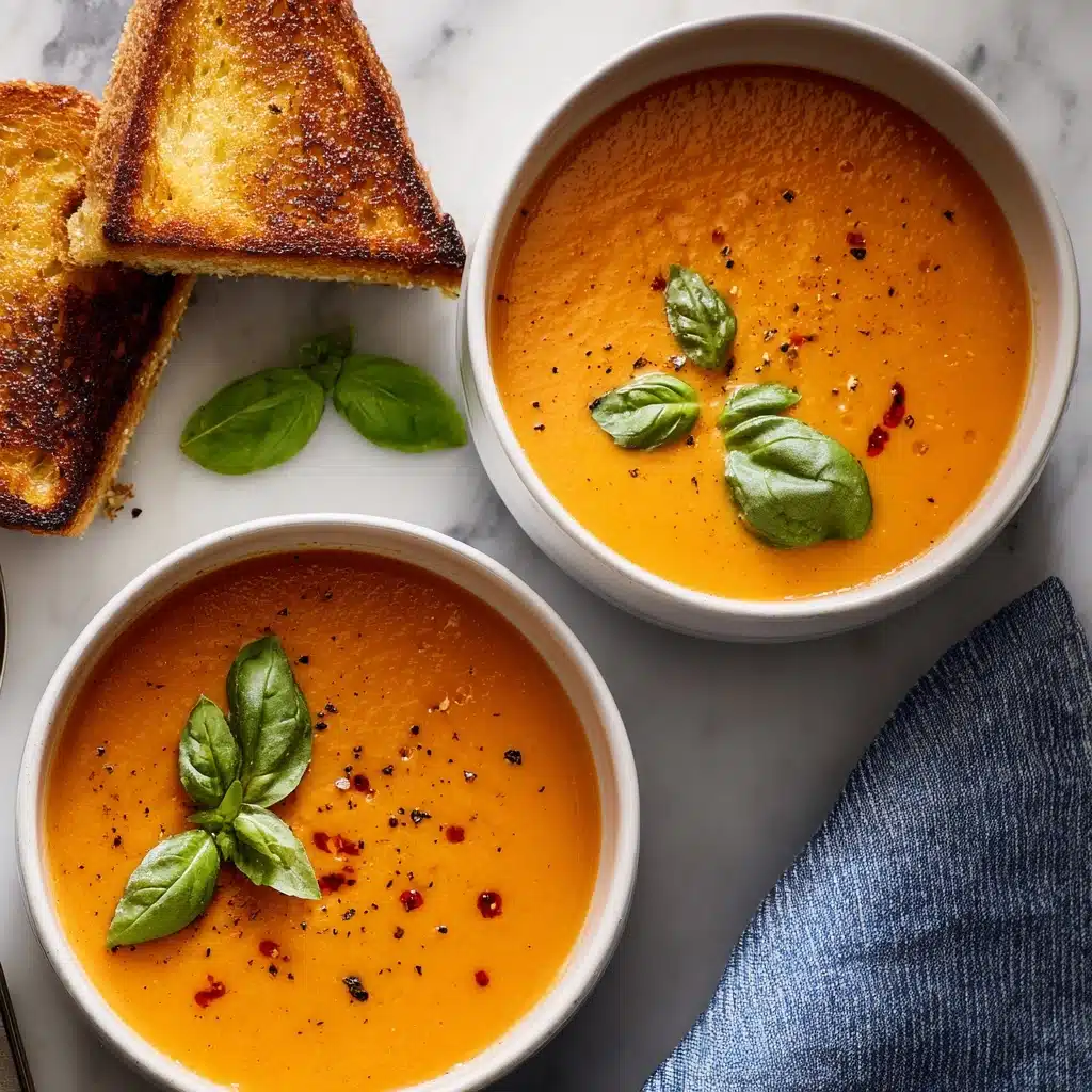Middle-of-Winter Creamy Tomato Soup (Canned Tomatoes) Recipe