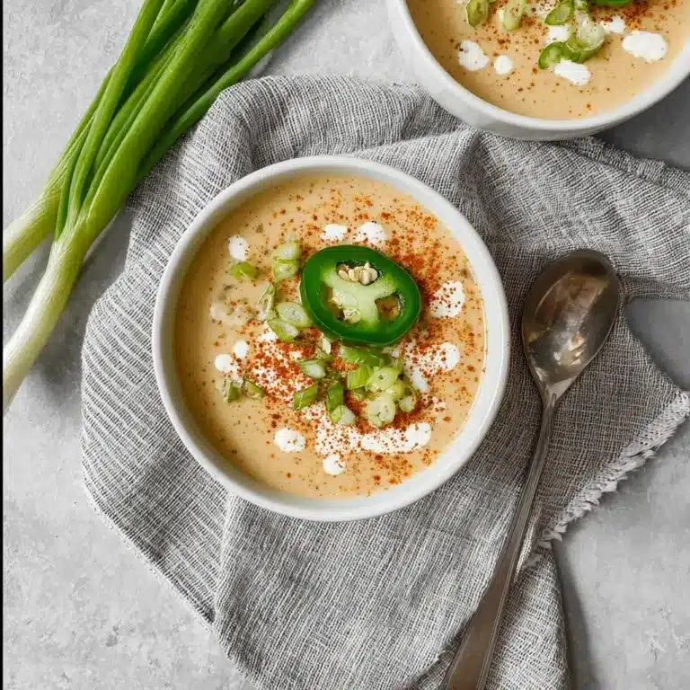 Spicy Jalapeño Popper Chicken Soup Recipe
