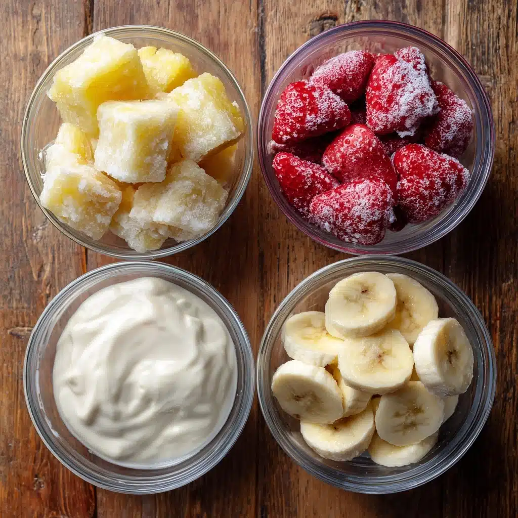 5-Minute Fruit Smoothie Bowl (with Greek Yogurt) Recipe - Recipe Image