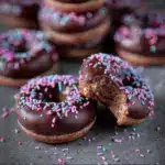Baked Double Chocolate Donuts Recipe
