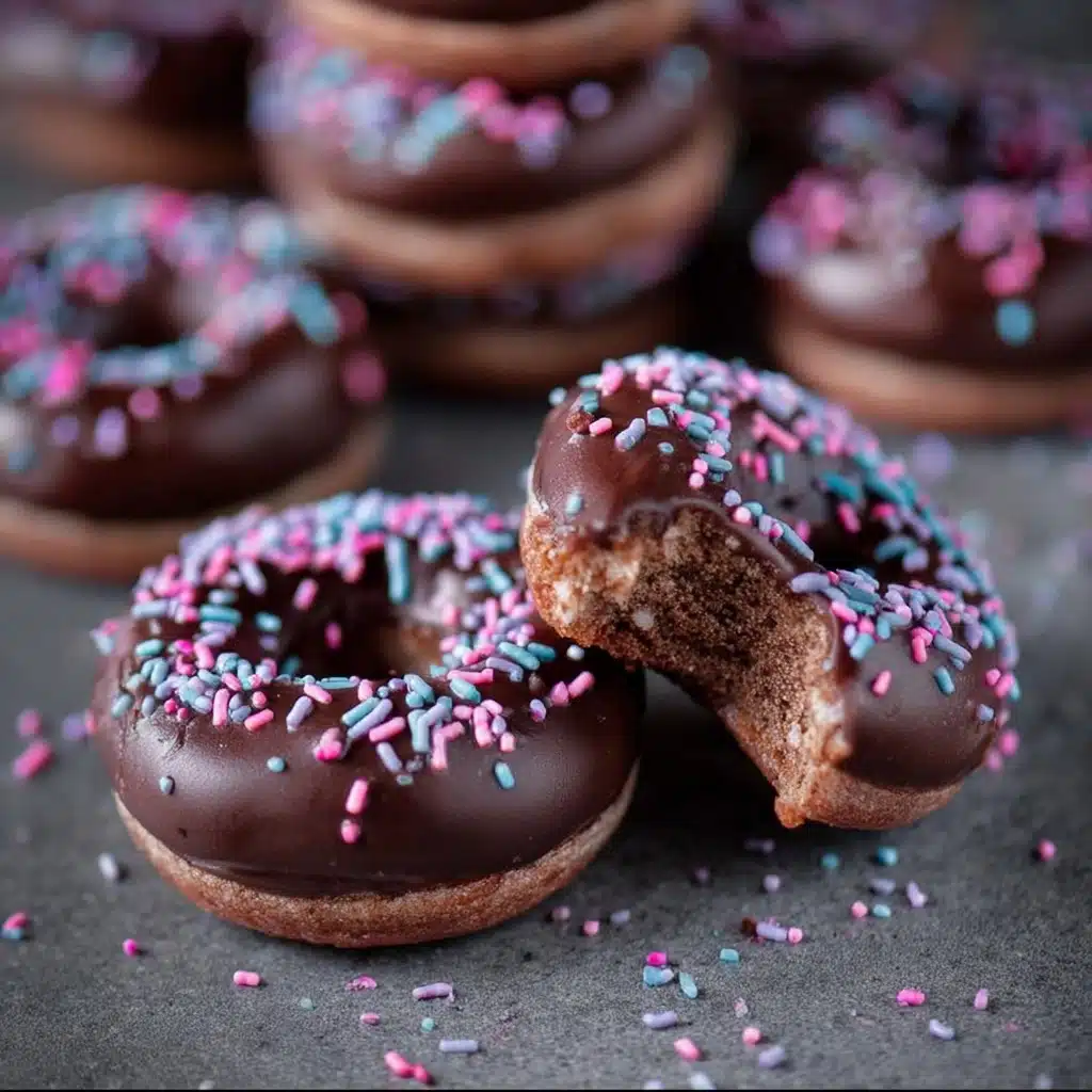 Baked Double Chocolate Donuts Recipe