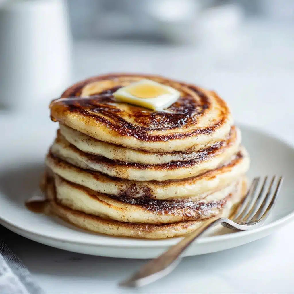 Breakfast Cinnamon Swirl Pancakes Recipe - Recipe Image