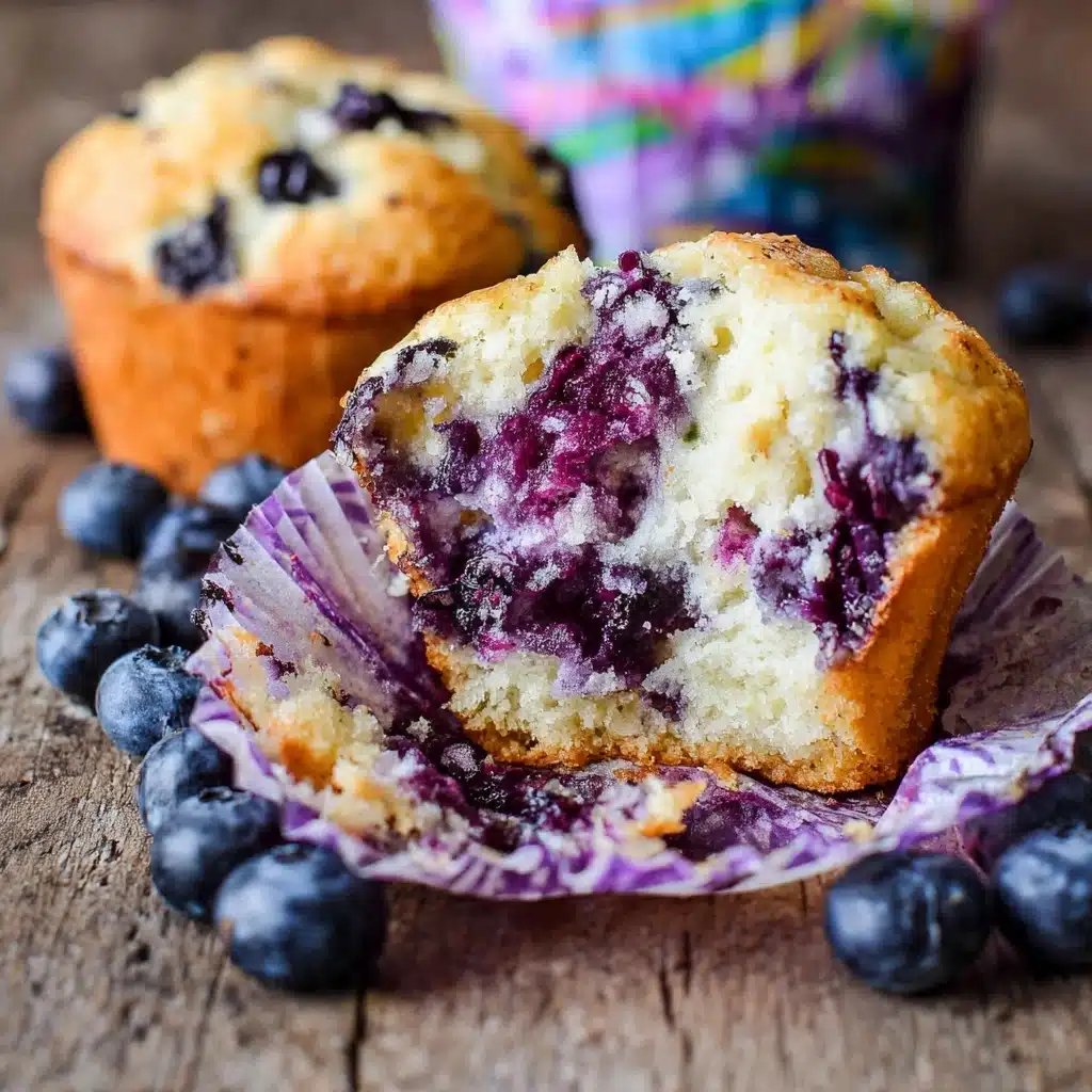 Blueberry Cottage Cheese Muffins Recipe