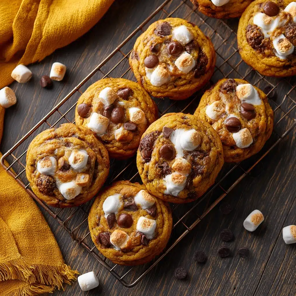 Pumpkin S'mores Cookies Recipe - Recipe Image