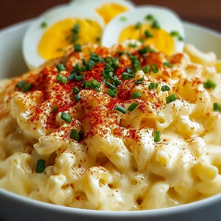 Deviled Egg Macaroni Salad Recipe