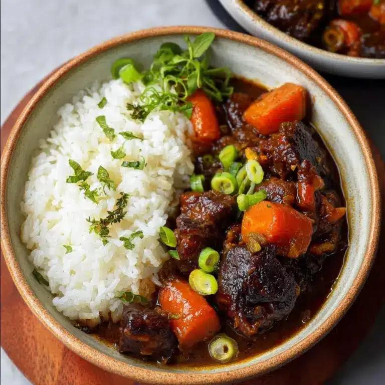 Jamaican Oxtail and Beans Recipe