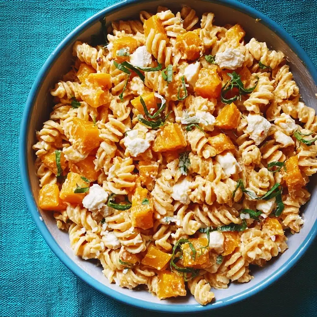 Baked Feta and Butternut Squash Pasta with Sage and Garlic Recipe - Recipe Image
