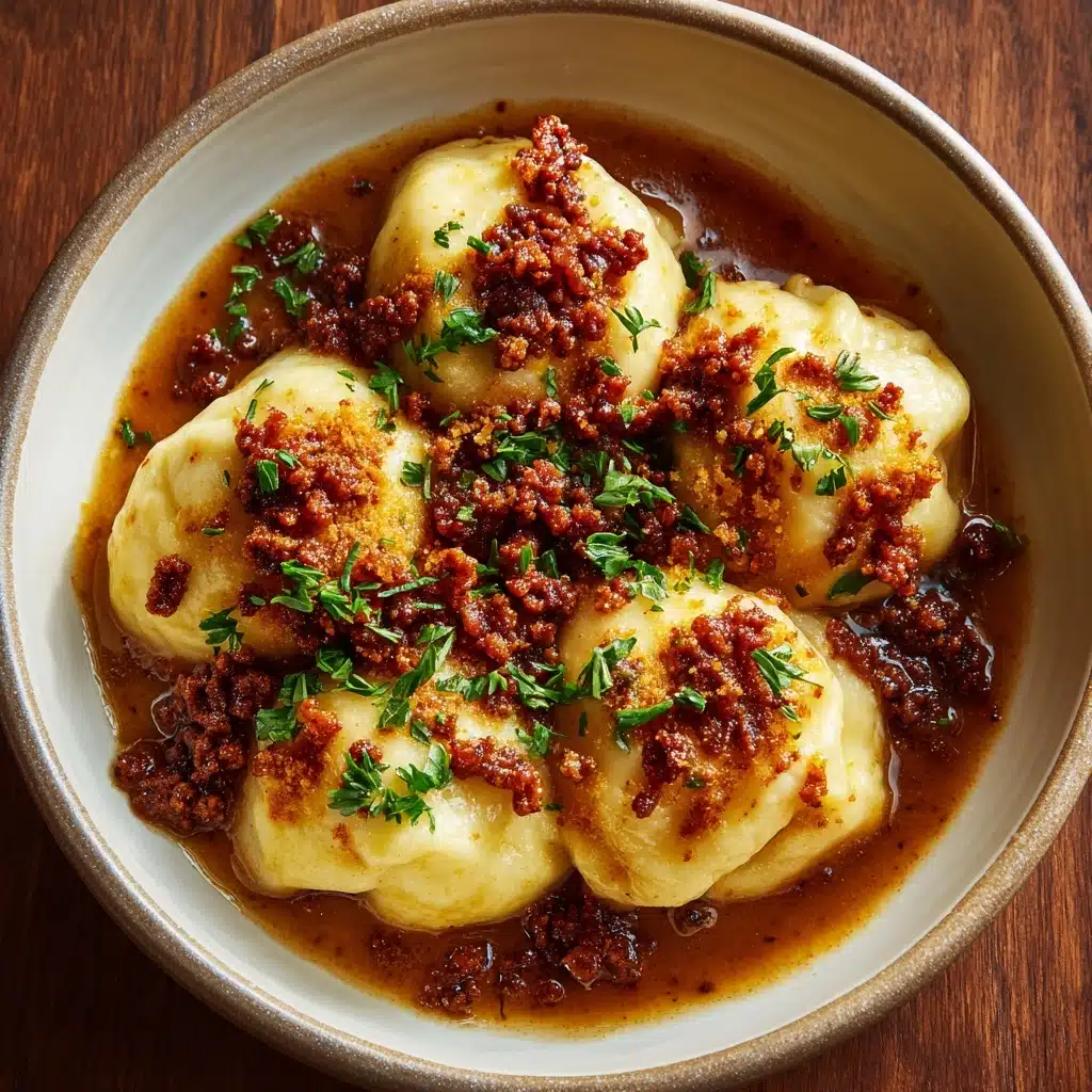 Ground Beef and Dumplings Recipe - Recipe Image